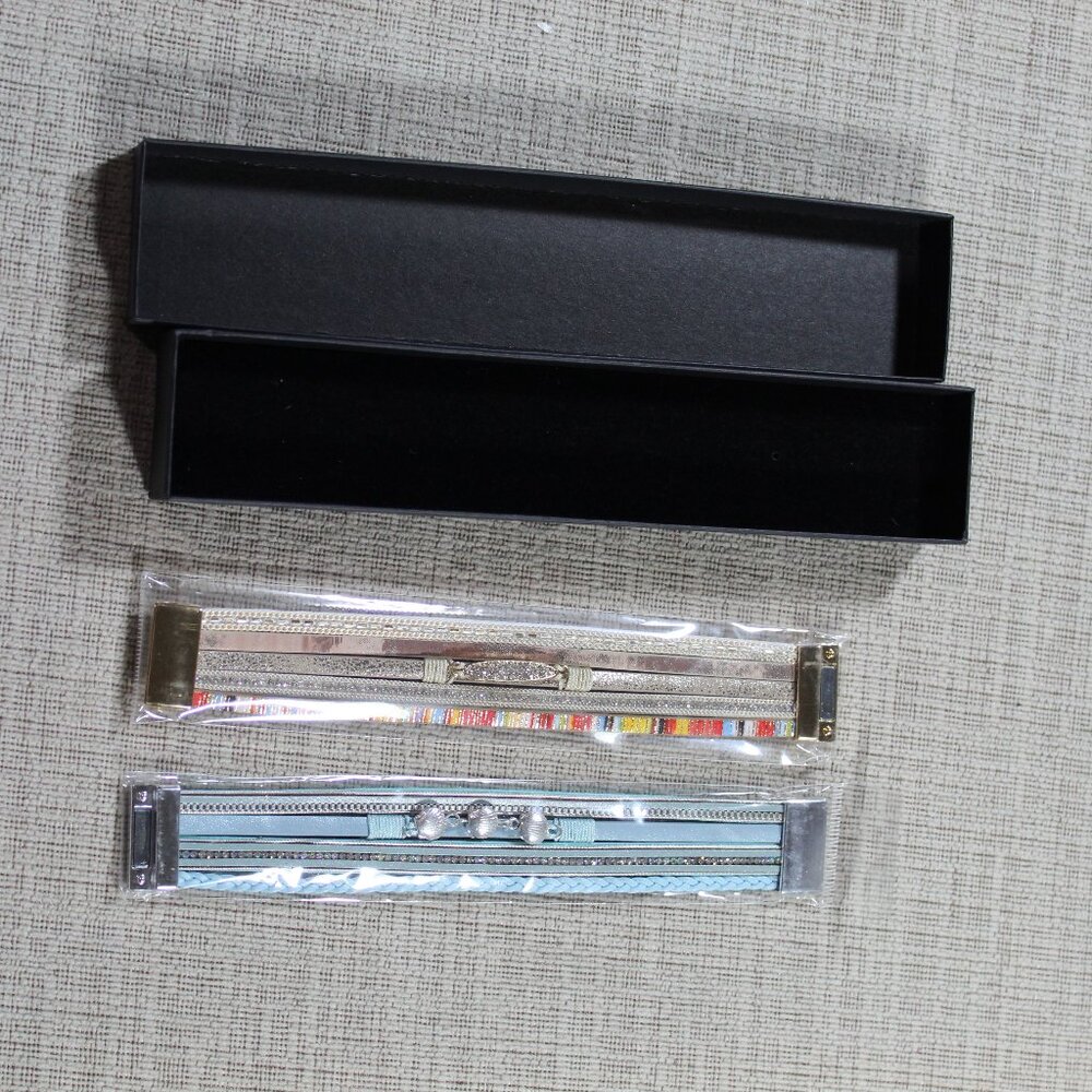 NIB Set of two Fashion Apple iWatch Compatible Bands
